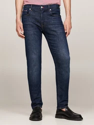 Tommy Hilfiger Slim-fit-Jeans SLIM BLEECKER schwarz
