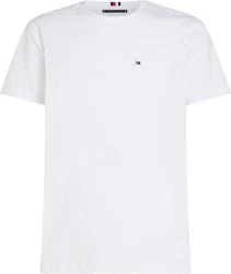 Tommy Hilfiger T-Shirt BT-POCKET TEE-B Groe Gren mit Brusttasche Weiß/Schwarz/Creme