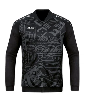 Jako Sweatjacke Tropicana Einlaufjacke Schwarz/Gelb