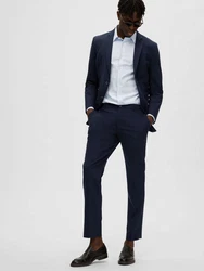SELECTED HOMME Hose Elon Dunkelblau/Blau
