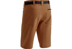 Maier Sports Funktionsshorts Bermuda Nil Braun/Rot