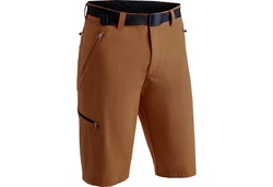 Maier Sports Funktionsshorts Bermuda Nil Braun/Rot