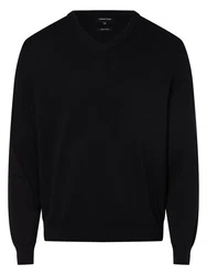 Andrew James Strickpullover Schwarz/Dunkelblau