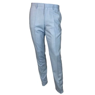 HUGO Chinos Hellblau/Blau/Grau