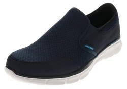 Skechers Equalizer Slip-On Sneaker Dunkelblau/Blau/Hellblau
