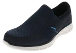 Skechers Equalizer Slip-On Sneaker Dunkelblau/Blau/Hellblau