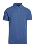 Tommy Hilfiger Flag Under Placket REG Polo Langarm T-Shirt MW0MW31684 blau