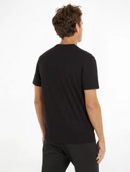 Calvin Klein T-Shirt BRUSH LOGO T-SHIRT Schwarz/Dunkelblau