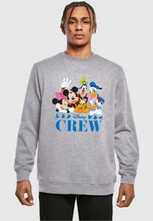 ABSOLUTE CULT Rundhalspullover Mickey Mouse - Disney Friends Crewneck (1-tlg) Grau/Hellgrau/Silber