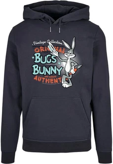 ABSOLUTE CULT Kapuzensweatshirt Looney Tunes Vintage Bugs Bunny Hellblau/Rot/Blau/Dunkelblau/Braun
