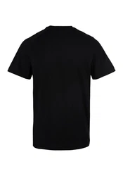 HUGO T-Shirt mit BOSS Kontraststreifen Schwarz/Rot
