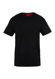 T-Shirt mit BOSS Kontraststreifen