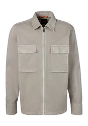 BOSS ORANGE Cargojacke Lovel-zip_12 Khaki/Hellgrau/Beige/Braun/Grau