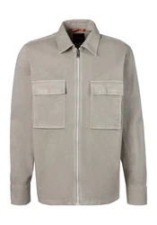BOSS ORANGE Cargojacke Lovel-zip_12 Khaki/Hellgrau/Beige/Braun/Grau