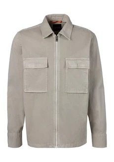 BOSS ORANGE Cargojacke Lovel-zip_12 Khaki/Hellgrau/Beige/Braun/Grau