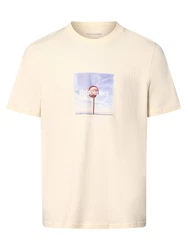 Jack & Jones T-Shirt JORLAFAYETTE PHOTO TEE SS CREW NECK Beige/Weiß/Khaki/Creme
