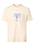 Jack & Jones T-Shirt JORLAFAYETTE PHOTO TEE SS CREW NECK Beige/Weiß/Khaki/Creme
