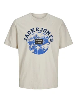 Jack & Jones T-Shirt JorPalms Regular-Fit Basic