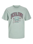 Jack & Jones T-Shirt JorPalms Regular-Fit Basic Grün/Hellblau/Türkis/Hellgrün/Blau