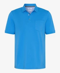Brax Poloshirt Style Pete U (24-4818) Blau/Türkis/Pastell/Hellblau