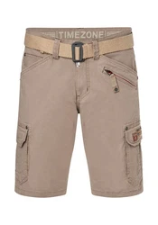 TIMEZONE Cargoshorts Regular Mid Waist Pants (7311) Braun
