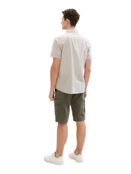 TOM TAILOR Cargoshorts Bermudas Mid Waist 7365 Khaki/Grau