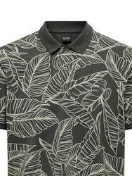 ONLY & SONS Poloshirt Polokragen Hemd (7492) dunkelgrn/wei