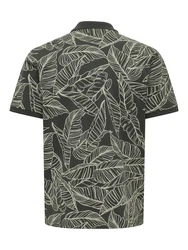 ONLY & SONS Poloshirt Polokragen Hemd (7492) dunkelgrn/wei