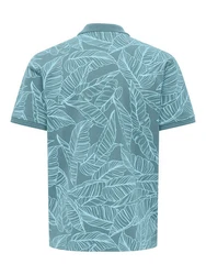 ONLY & SONS Poloshirt Polokragen Hemd (7492) rauchblau/offwhite