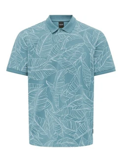 ONLY & SONS Poloshirt Polokragen Hemd (7492) rauchblau/offwhite