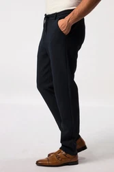 JP1880 Anzughose Jersey-Hose Chino Business Dunkelblau/Blau