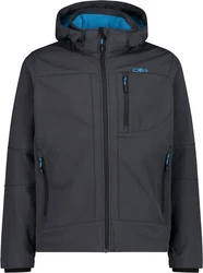 CMP Funktionsjacke MAN JACKET ZIP HOOD ANTRACITE-REEF
