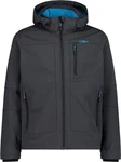 CMP Funktionsjacke MAN JACKET ZIP HOOD ANTRACITE-REEF