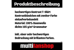 multifanshop T-Shirt Kontrast Spanien Trikot (12) Kontrast (12)