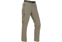 Maul Sport Funktionshose Zipp-Off Style Quebec-SP Khaki/Braun