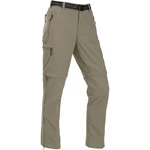 Maul Sport Funktionshose Zipp-Off Style Quebec-SP Khaki/Braun