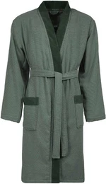 Herrenbademantel Francesco, ideal fr Sauna & Spa, Hotelbademantel, Morgenmantel, Langform, Webvelours, Kimono-Kragen, Grtel, Kimonomantel