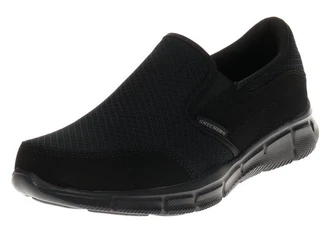 Skechers Equalizer Slip-On Sneaker Schwarz