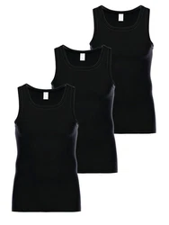 Ammann Achselhemd Athletic Shirt Day Modern Schwarz