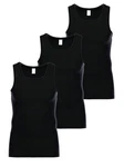 Ammann Achselhemd Athletic Shirt Day Modern Schwarz