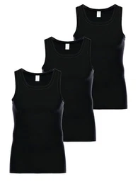 Achselhemd 3er Pack Athletic Shirt Day Modern / Cotton & More (Packung, 3-St) hohe Markenqualitt