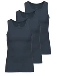 Ammann Achselhemd Athletic Shirt Day Modern Dunkelblau/Blau
