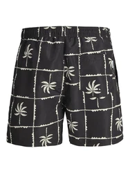 Jack & Jones JPSTFIJI JJSWIM OCEANDAY SS24 Gelb/Schwarz/Beige/Dunkelblau/Weiß/Creme