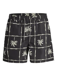 Jack & Jones JPSTFIJI JJSWIM OCEANDAY SS24 Gelb/Schwarz/Beige/Dunkelblau/Weiß/Creme