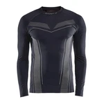 Craft Thermounterhemd Pro Control Seamless Jersey Grau/Schwarz