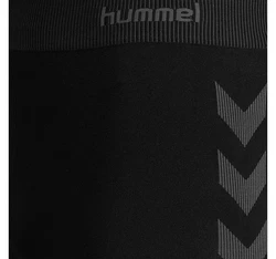 hummel Thermounterhemd First Seamless Tights Sporthose anthrazit/schwarz