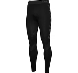 hummel Thermounterhemd First Seamless Tights Sporthose anthrazit/schwarz