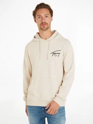 Tommy Jeans Kapuzensweatshirt TJM REG ENTRY GRAPHIC HOODIE Beige/Khaki