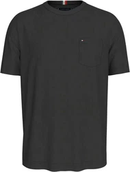 Tommy Hilfiger T-Shirt BT-POCKET TEE-B Groe Gren mit Brusttasche Schwarz