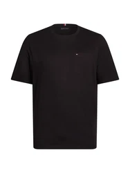 Tommy Hilfiger T-Shirt BT-POCKET TEE-B Groe Gren mit Brusttasche Schwarz